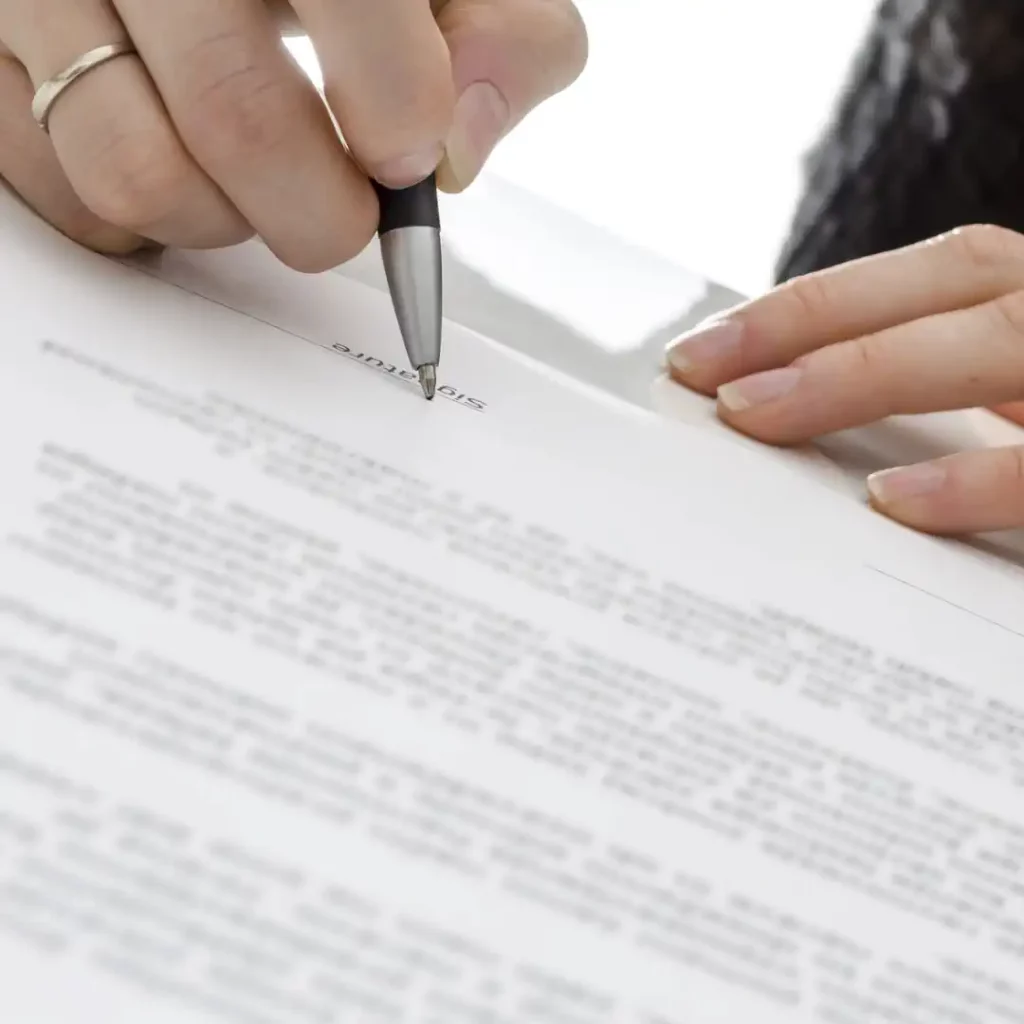 solicitud firma abogados